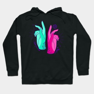 Spell Caster Hands Hoodie